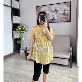 Áo bầu thô hoa thổ cẩm