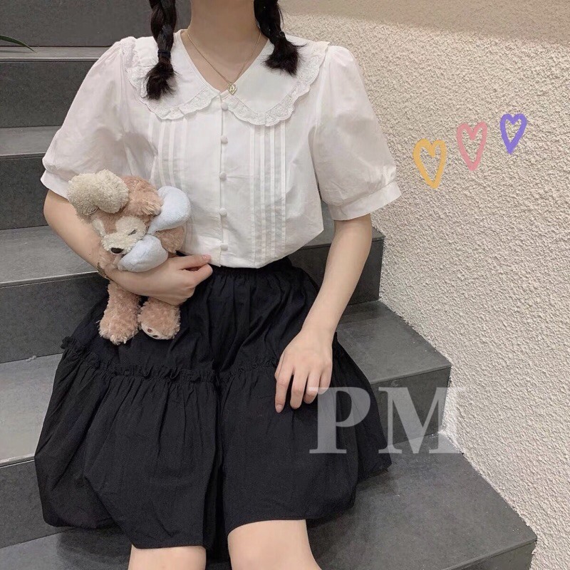 CHÂN VÁY NGẮN HAI TẦNG KÈM QUẦN ĐÙI | BigBuy360 - bigbuy360.vn