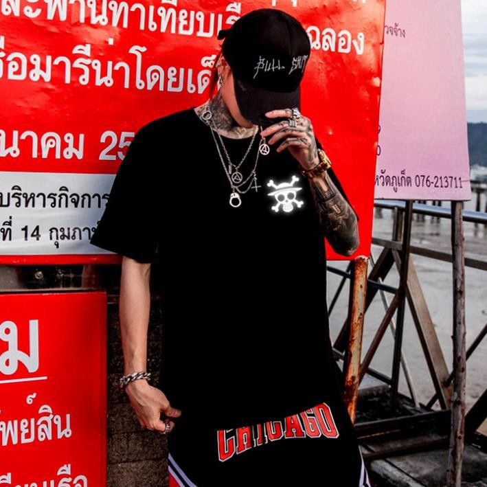 (CÓ VIDEO)ÁO THUN PHẢN QUANG TAY LỠ NAM NỮ LUFFY