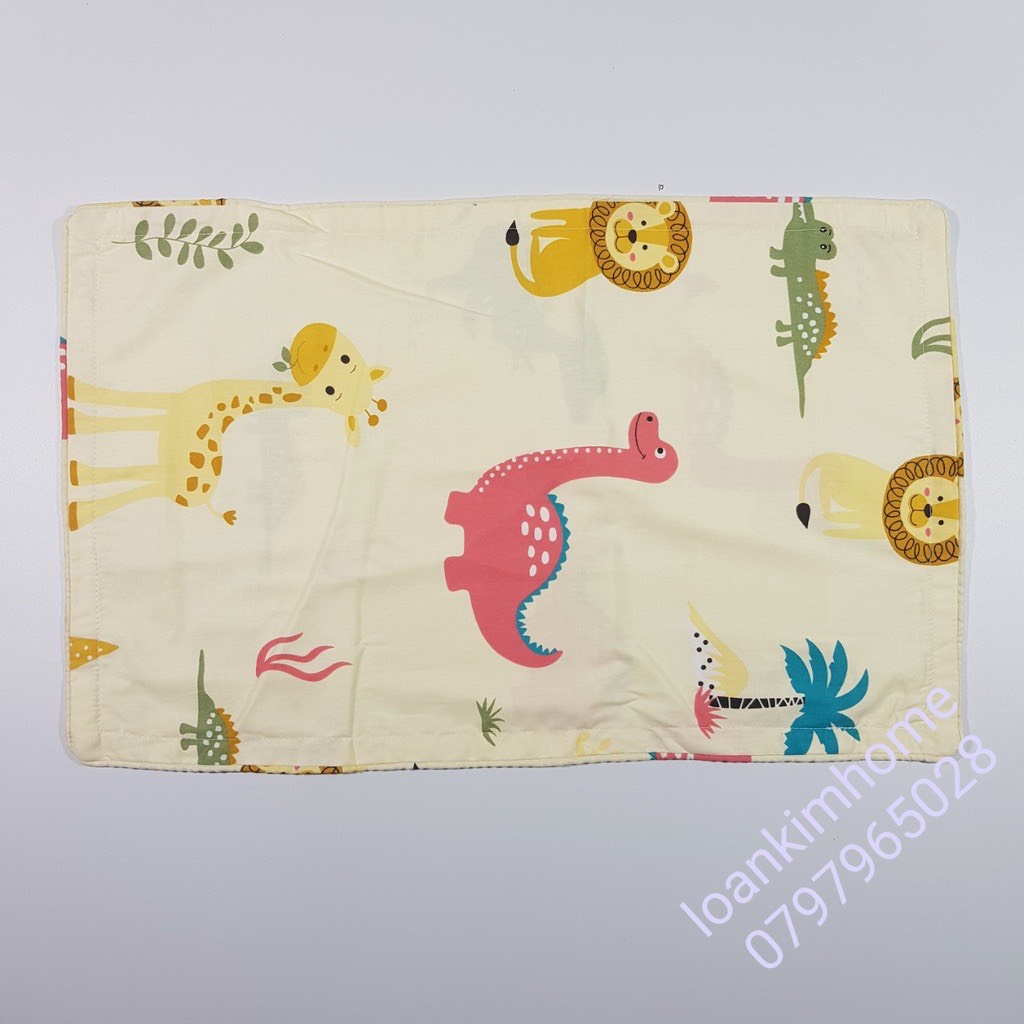 Vỏ Áo Gối nằm trẻ em - Áo gối nằm cho bé không kèm ruột Chính Hãng KimHome kích thước 30x40cm, 30x50cm
