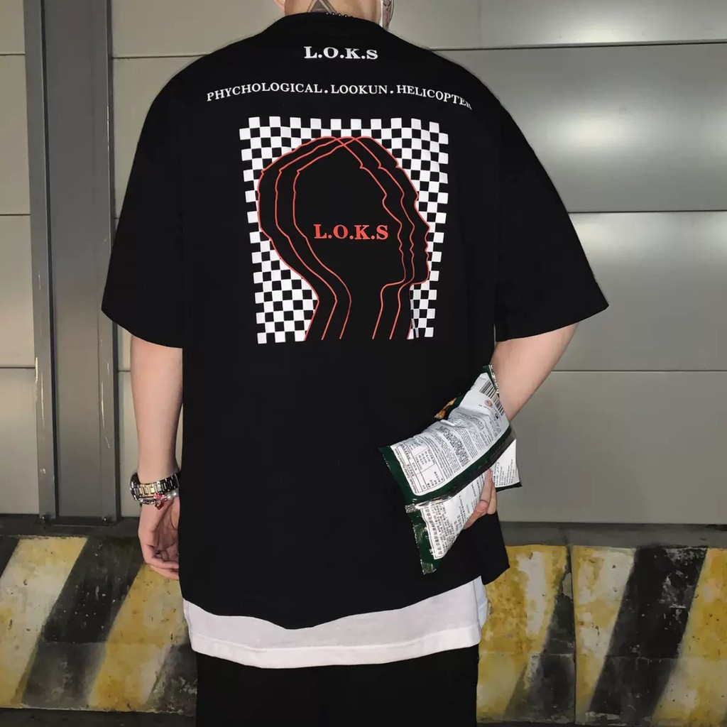 Áo thun Stee L.O.K.S In Black Unisex