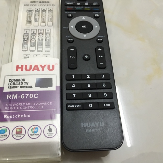 Remote điều khiển đa năng PHILIPS LCD/LED