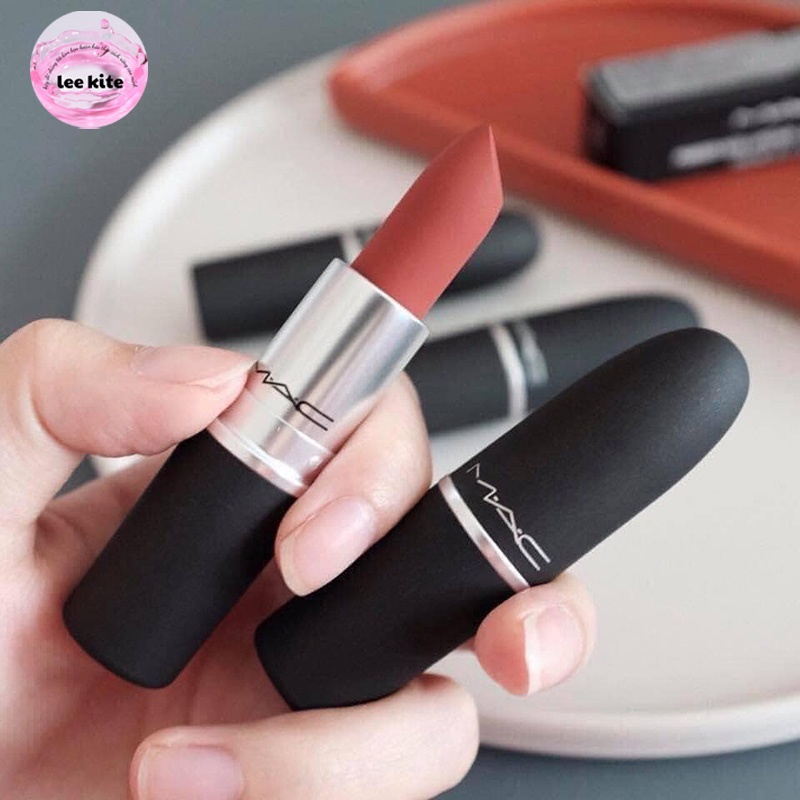 Son Mac Powder Kiss Màu Devoted to Chili 316 - Đỏ Đất