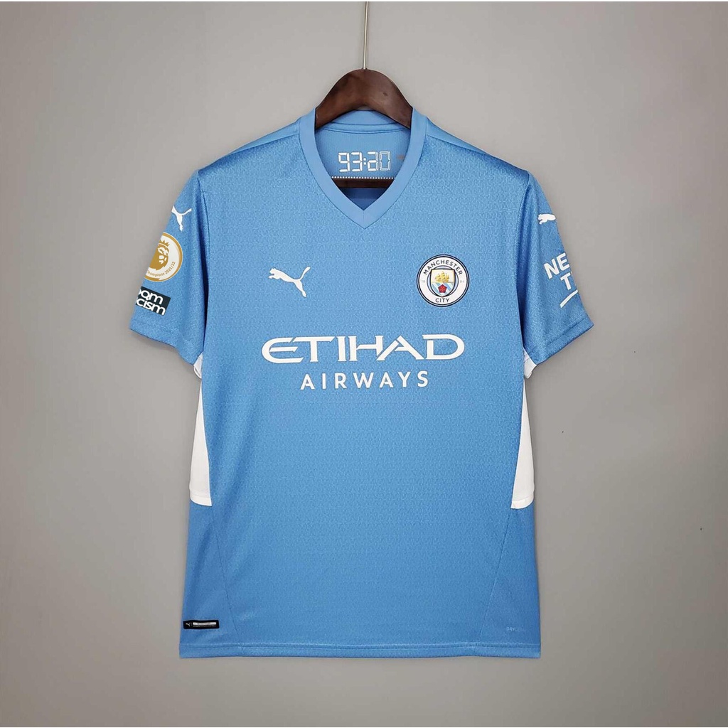 Áo Thun Số 2022 Manchester City Thiết Kế Năng Động Cá Tính