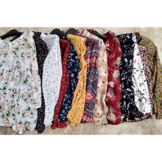 Áo sơ mi ❤️Áo vintage ❤️ Áo sơ mi hoa nhí