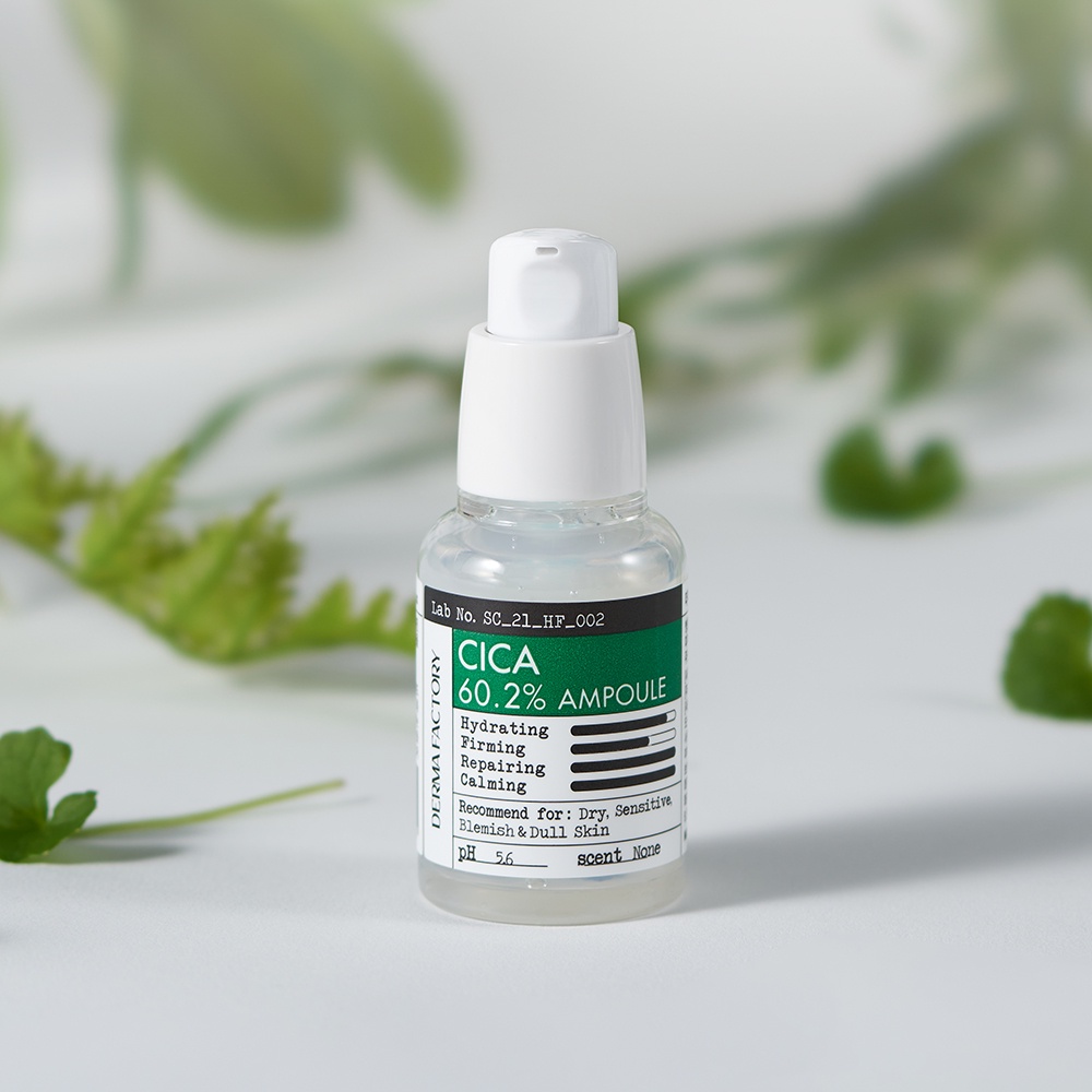 Huyết thanh rau má  Derma Factory CICA 60.2% Ampoule 30ml