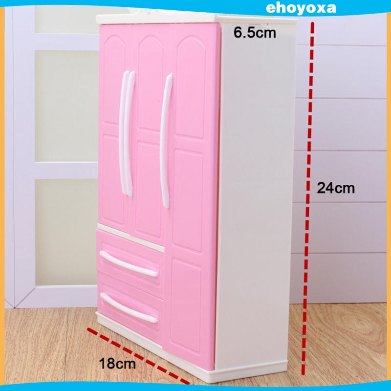 Tủ đựng quần áo búp bê 11.5 Inch xinh xắn