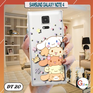 Ốp lưng samsung galaxy note 4 dẻo trong in hình