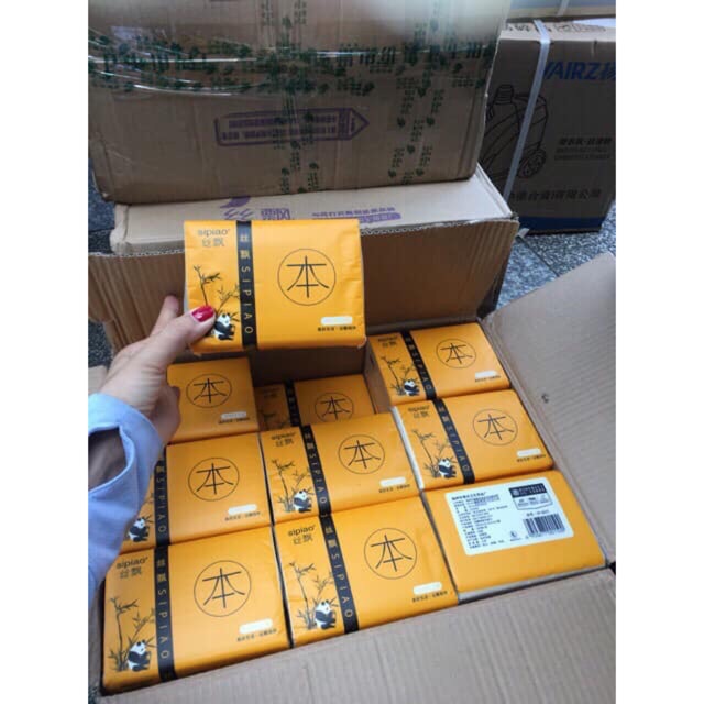 Giấy ăn gấu trúc
