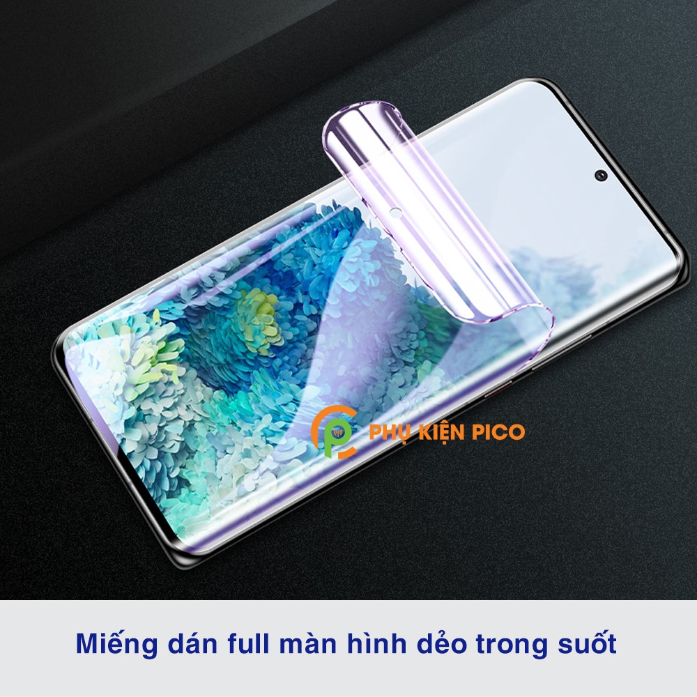 Dán màn hình Samsung Galaxy S20 / S10 / S10 5G / S10 Plus full màn dẻo trong suốt PPF tự phục hồi vết xước