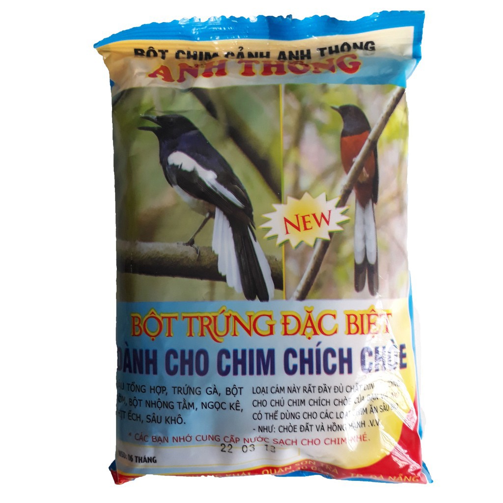 Thức Ăn Chim Chích Chòe Anh Thông (Viên) 150g - Cám Chim Chích Chòe giá rẻ