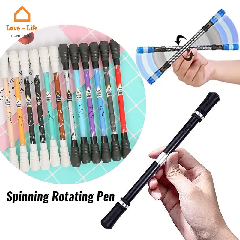 Bút Gel Xoay Linh Hoạt Chống Trượt Hoạt Hình Sáng Tạo Cho Học Sinh