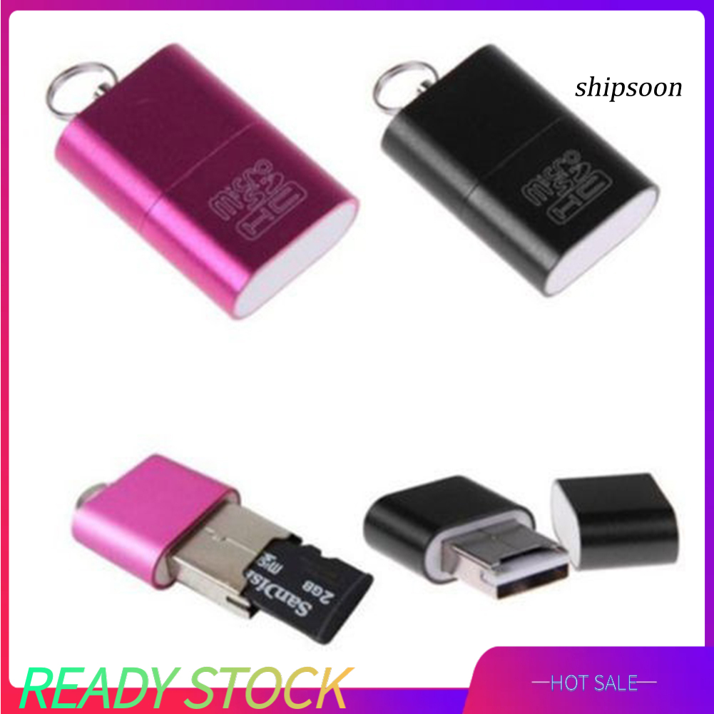 Đầu Đọc Thẻ Nhớ Usb 2.0 Micro Sd Tf T-Flash Lên Đến 480mbps