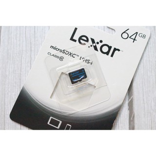 Thẻ Nhớ MicroSDXC Lexar 64GB Class 10 U1 100Mb/S