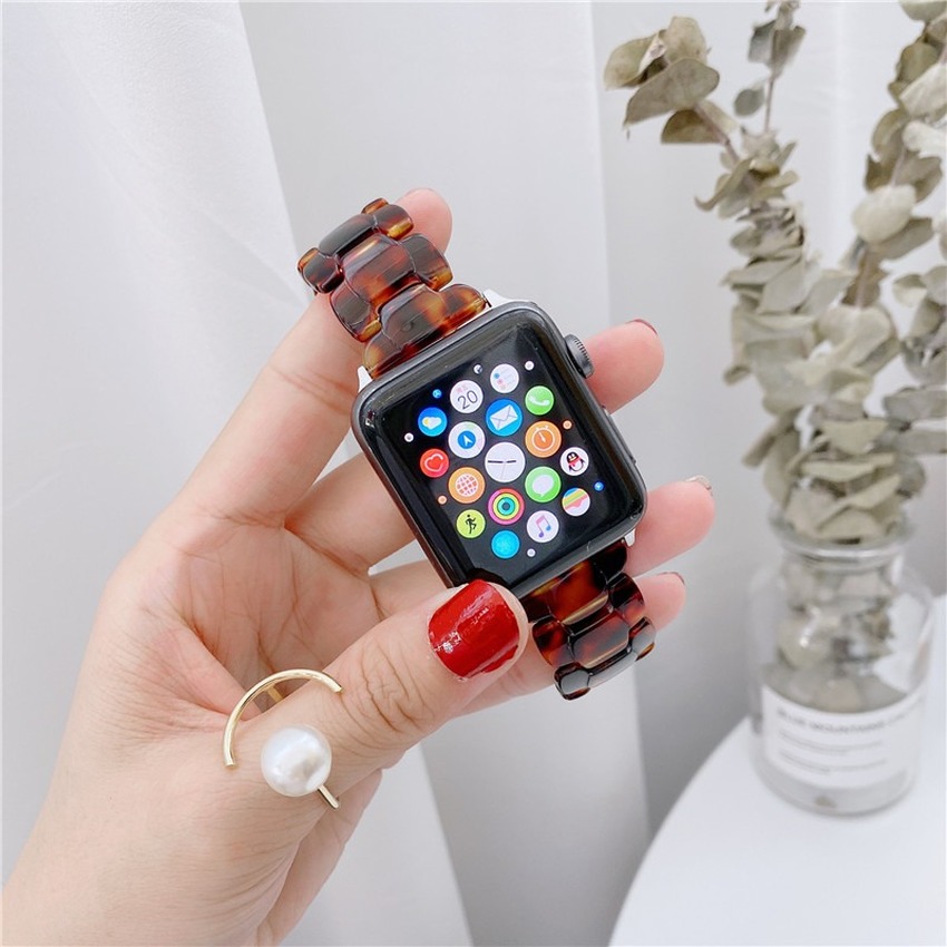 Dây đeo đồng hồ thông minh chất lượng cao cho Apple Watch 44mm 40mm 38mm 42mm Iwatch dòng 6 5 4 3 2 1