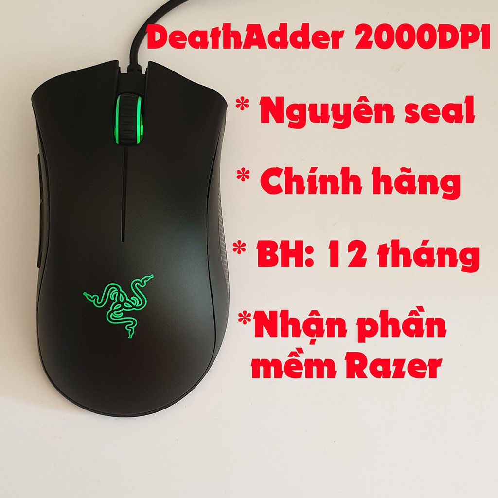 Chuột Razer DeathAdder 2000dpi mới nguyên seal