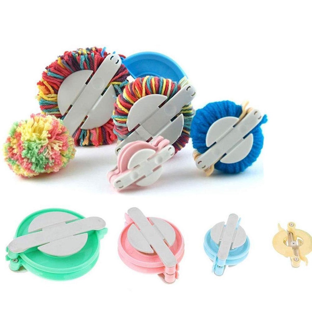 Bộ Dụng Cụ Làm Cục Bông Pompom