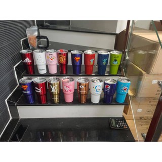 CỐC GIỮ NHIỆT INOX THÁI LAN 900ml STARBUCK (có Túi+2 Ống hút + cọ rửa)