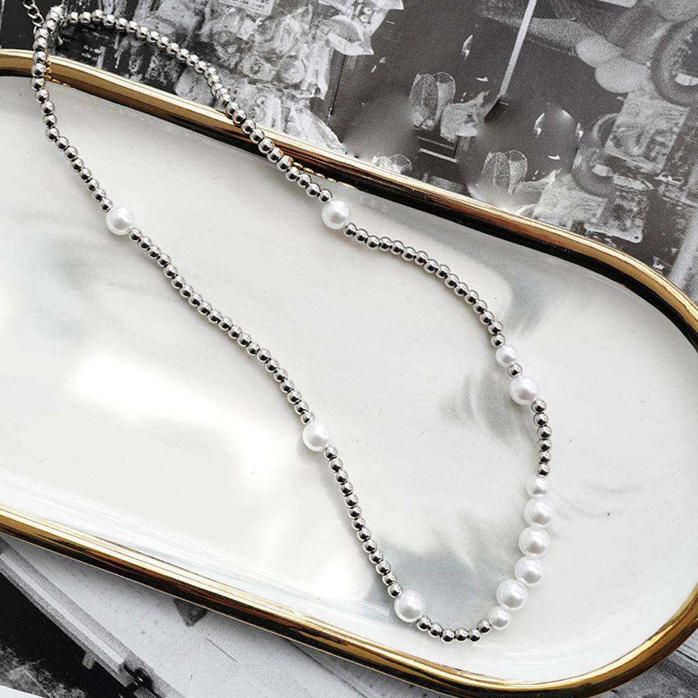 MOCHO Vòng Cổ Choker Phối Hạt Ngọc Trai Thời Trang