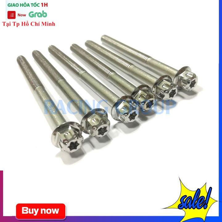 Bộ Ốc Lốc Máy Wave Dream Salaya Inox 23 Con