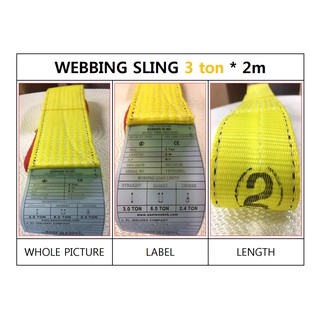 Dây cáp cẩu hàng hàn quốc samwoo 3 tấn 2m