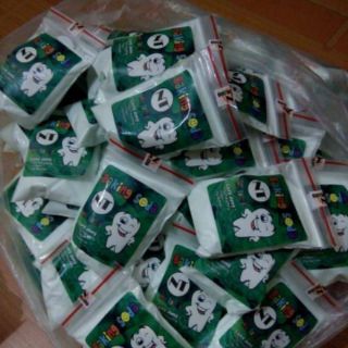 Baking soda mix bạc hà