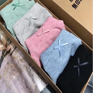 Quần chip muji mẫu mới cotton pha ren