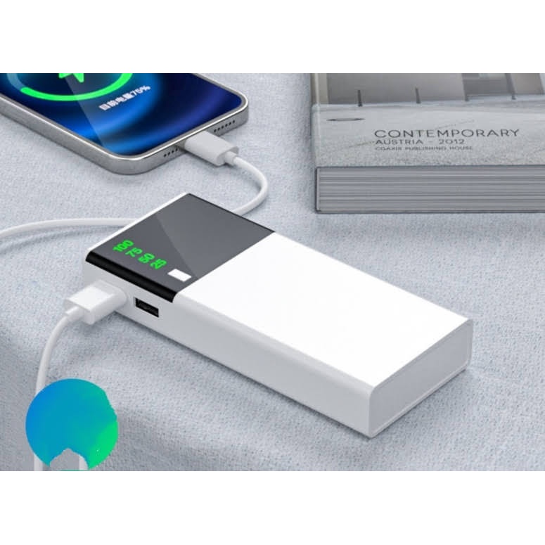 Pin Sạc Dự Phòng Power Smart 10000 mAh 2 cổng USB  - Sạc Nhanh QC3.0