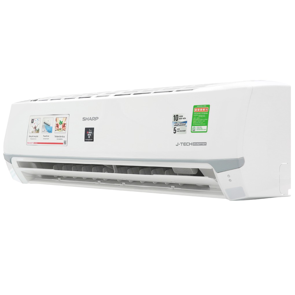 MIỄN PHÍ CÔNG LẮP ĐẶT - AH-XP18WMW - Máy lạnh Sharp Inverter 2 HP AH-XP18WMW Mẫu 2019