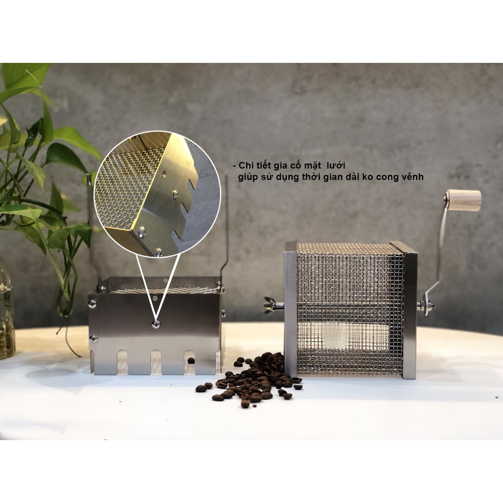 Lồng rang cà phê tại nhà cỡ lớn - Coffee Roaster