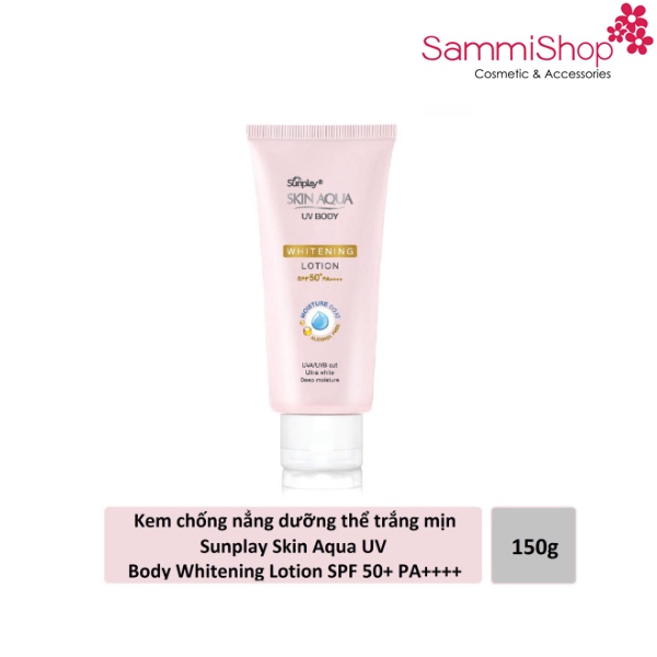 KEM CHỐNG NẮNG DƯỠNG THỂ SUNPLAY SKIN AQUA UV BODY LOTION 150G CHÍNH HÃNG - 8493