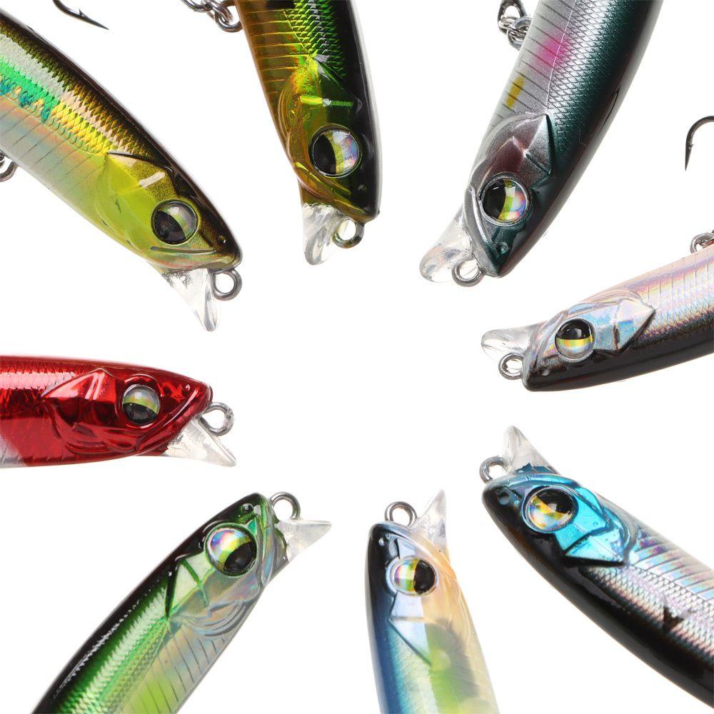 MUVAKO Mồi Câu Cá Nổi Bằng Nhựa Siêu Bền Chuyên Dụng