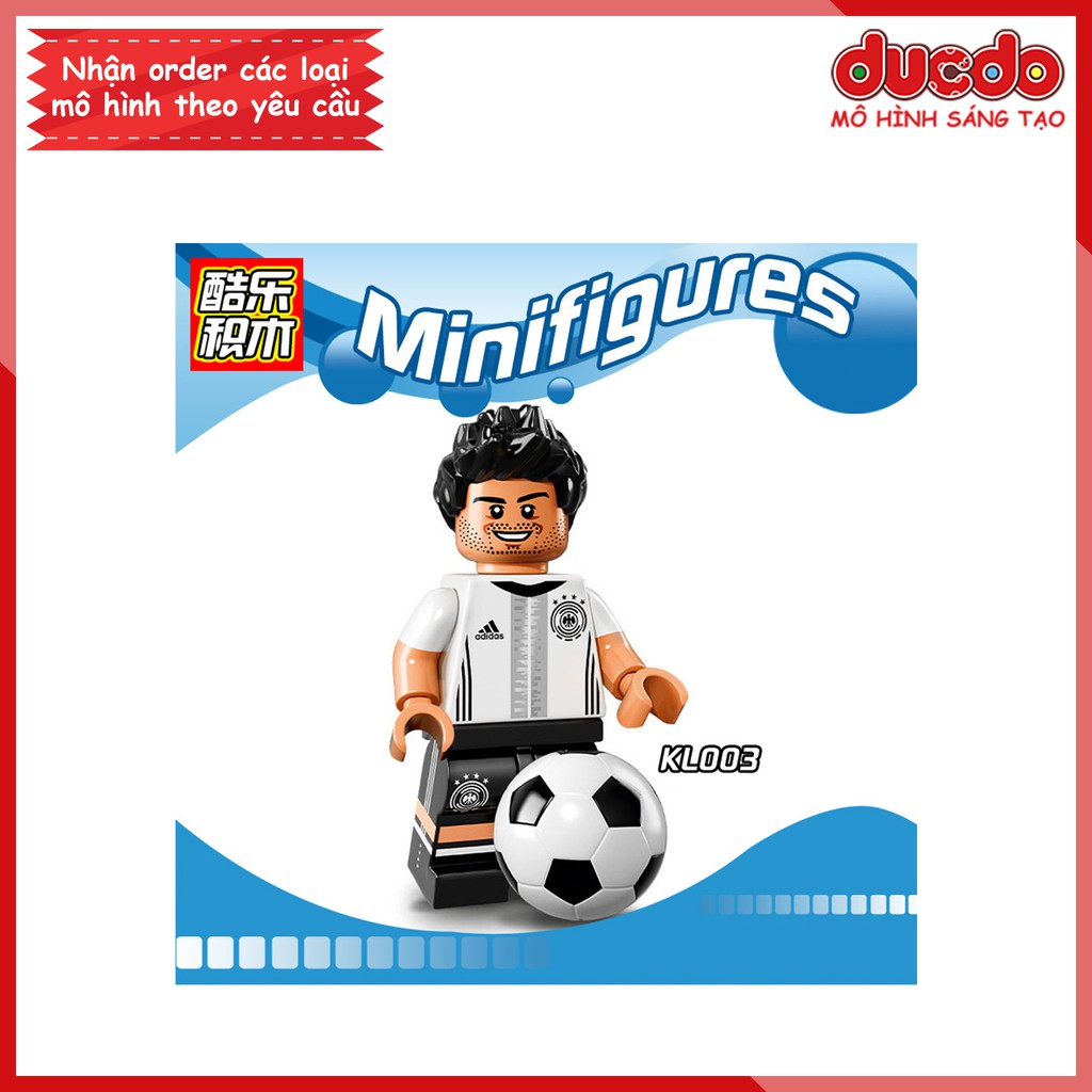 Minifigures các danh thủ bóng đá Đức - Đồ Chơi Lắp Ghép Xếp Hình Mini Mô hình KL9001