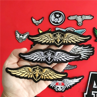 1 Sticker Ủi Thêu Hình Đôi Cánh