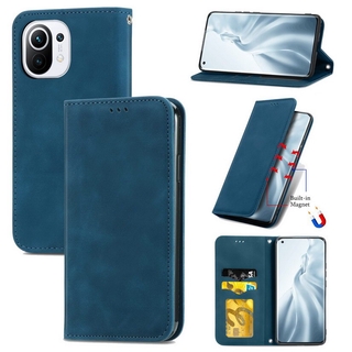 Bao da điện thoại có khóa từ tính dạng ví cho Xiaomi mi 11 Mi 10T Pro Xiaomi mi 10 Ultra Note 10 Lite