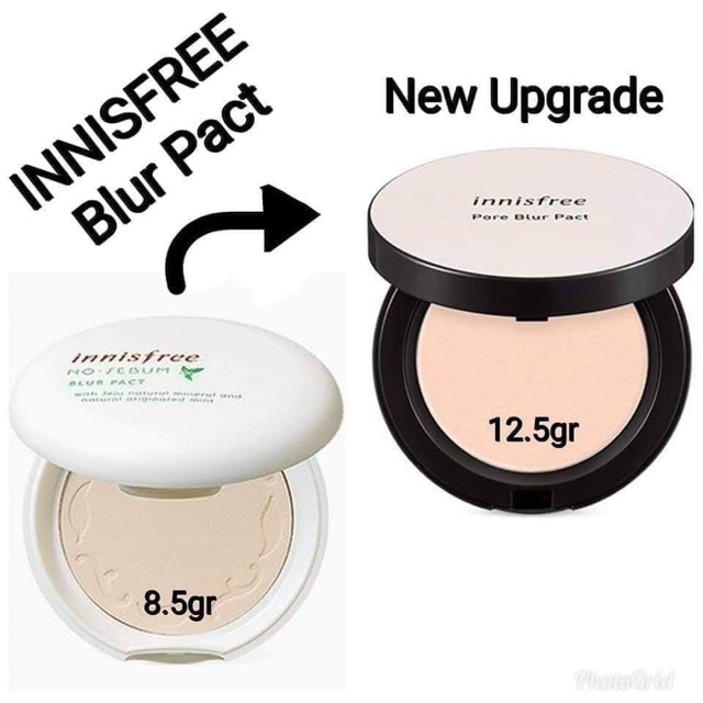 Phấn phủ INNISFREE PORE BLUR PACT