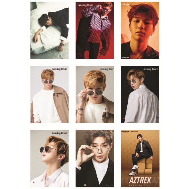Lomo card ảnh Wanna One - Kang Daniel Magazine Full 54 ảnh