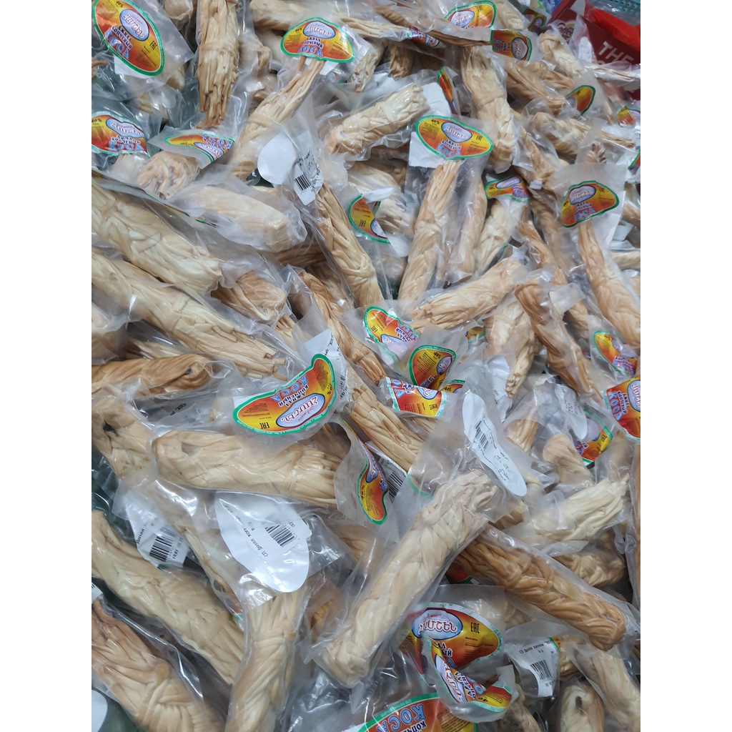 Phô Mai Sợi Hun Khói Của Nga Hiệu Jill Cây 100g Kèm Sốt