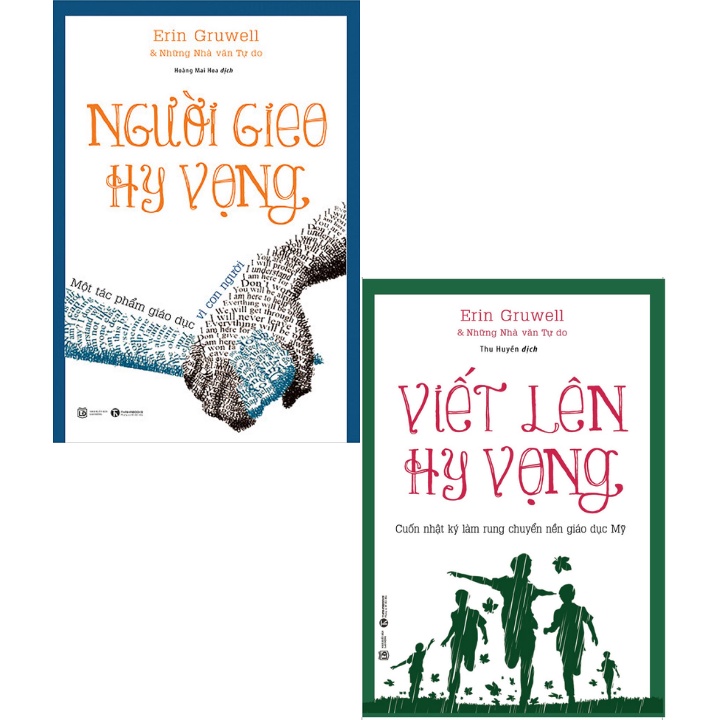 Sách - Combo Người Gieo Hy Vọng + Viết Lên Hy Vọng (2 Cuốn)