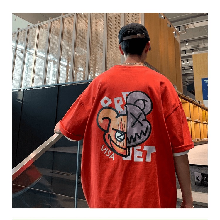 (HCM) ÁO THUN NAM NỮ FORM RỘNG TAY LỠ - PHONG CÁCH NAM NỮ HÀN QUỐC SIÊU XỊN CHO CÁC BẠN TRẺ KME FASHION