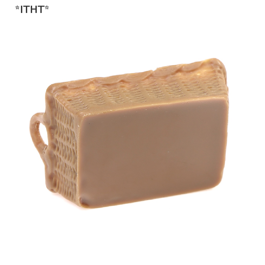 Giỏ Đựng Thức Ăn Bằng Nhựa Resin Dễ Thương Trang Trí Nhà Búp Bê Tỷ Lệ 1 / 12