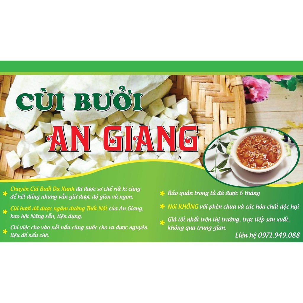 1 KG Cùi bưởi bao bột và đường | BigBuy360 - bigbuy360.vn