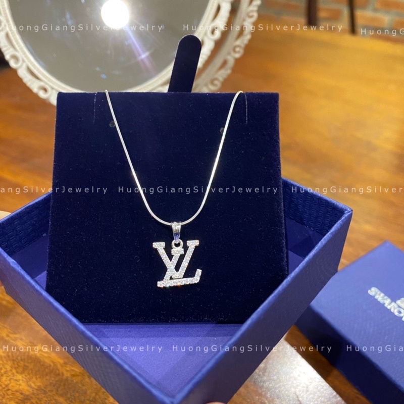 Dây chuyền Lv Bạc - HuongGiangSilver