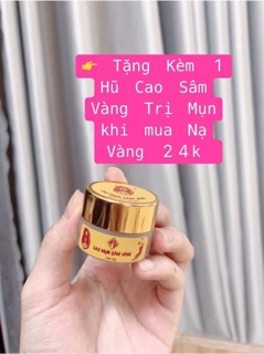 Cao mụn sâm vàng