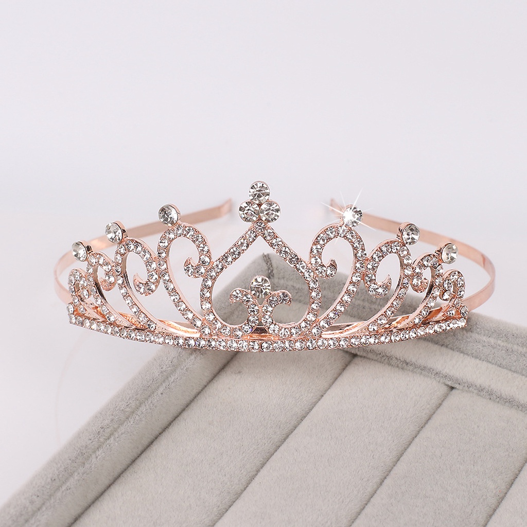 Vương miện công chúa đính đá xinh xắn dành cho bé gái