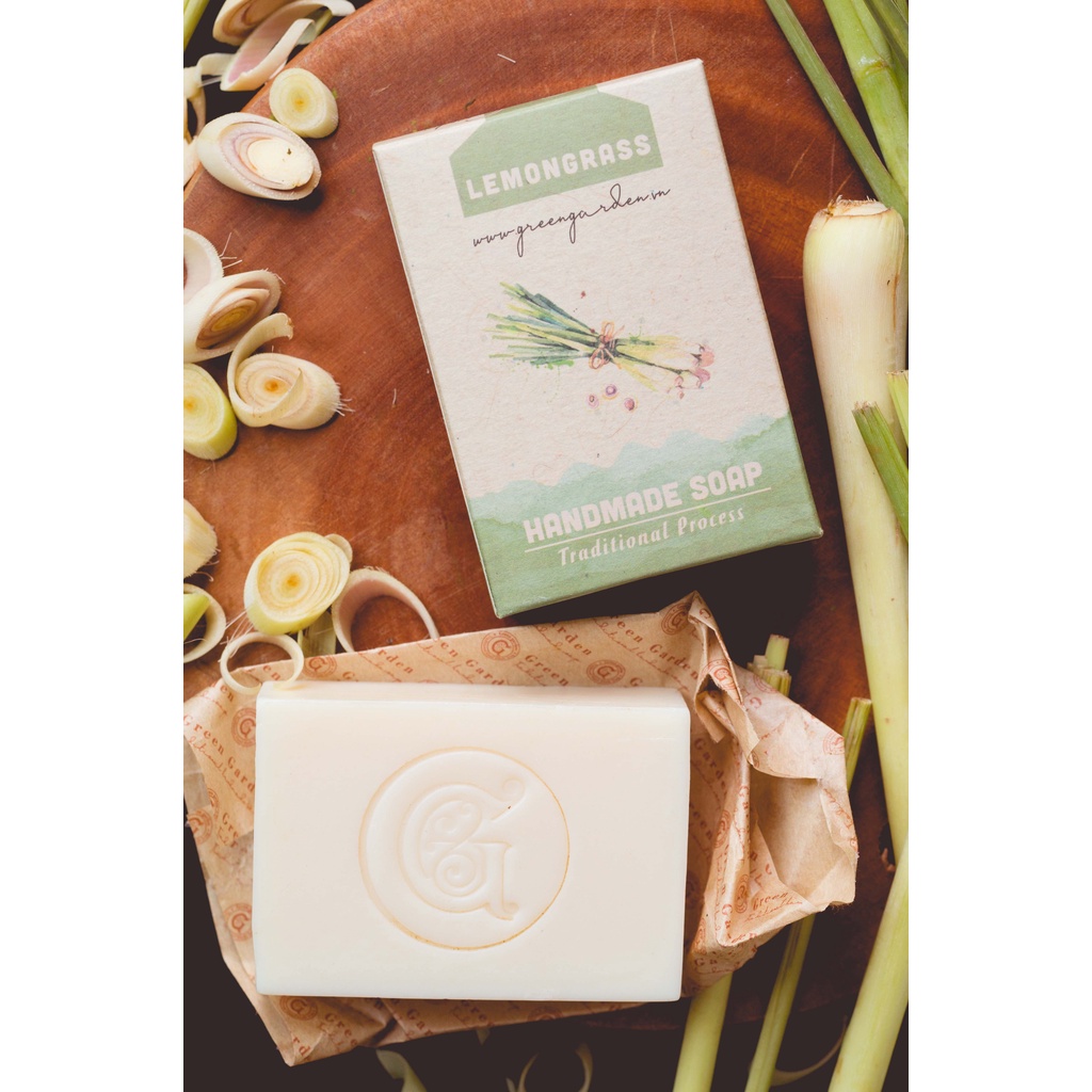 Xà phòng handmade Sả từ Green Garden