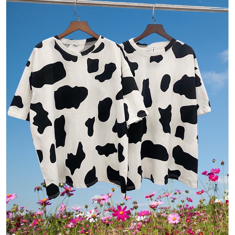 Áo thun bò sữa tay lỡ form rộng - loại Best Quality, áo bò sữa Unisex vải cotton xịn co giãn 4 chiều