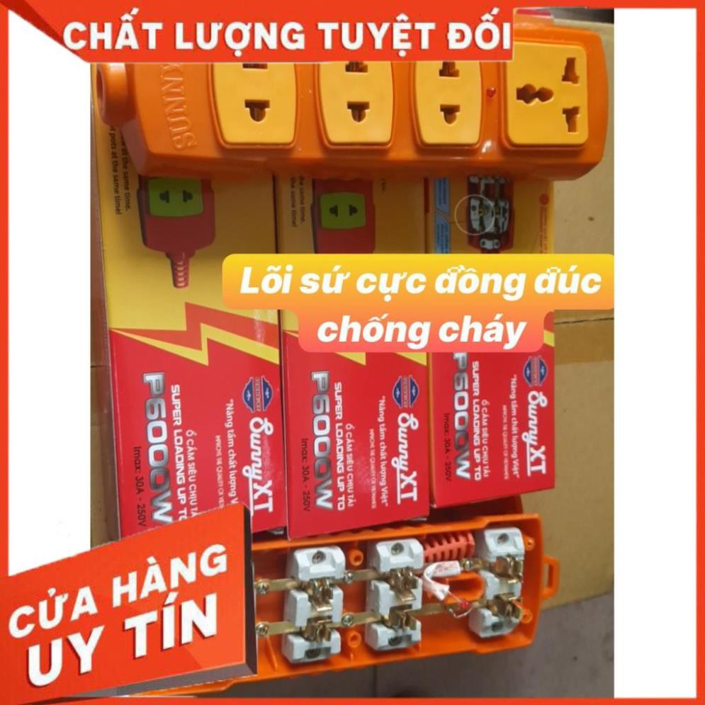 Ổ 4 LỖ CHỊU TẢI 6000W 1 Ổ 3 CHẤU