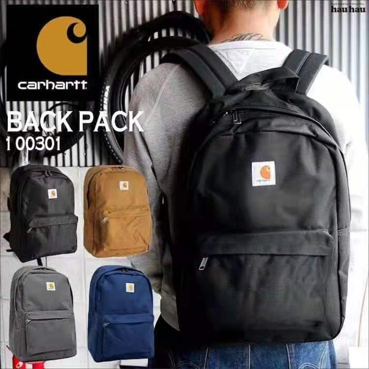 Men's Jansport Backpack Carhartt Waterproof Hiking Sports Bag Korean Student Laptop Leisure Backpack