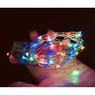 Đèn led chạy bằng  pin và USB